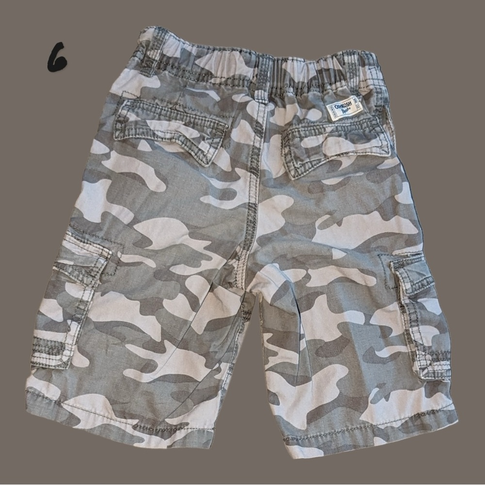 OshKosh cargo camouflage shorts - Picture 2 of 6